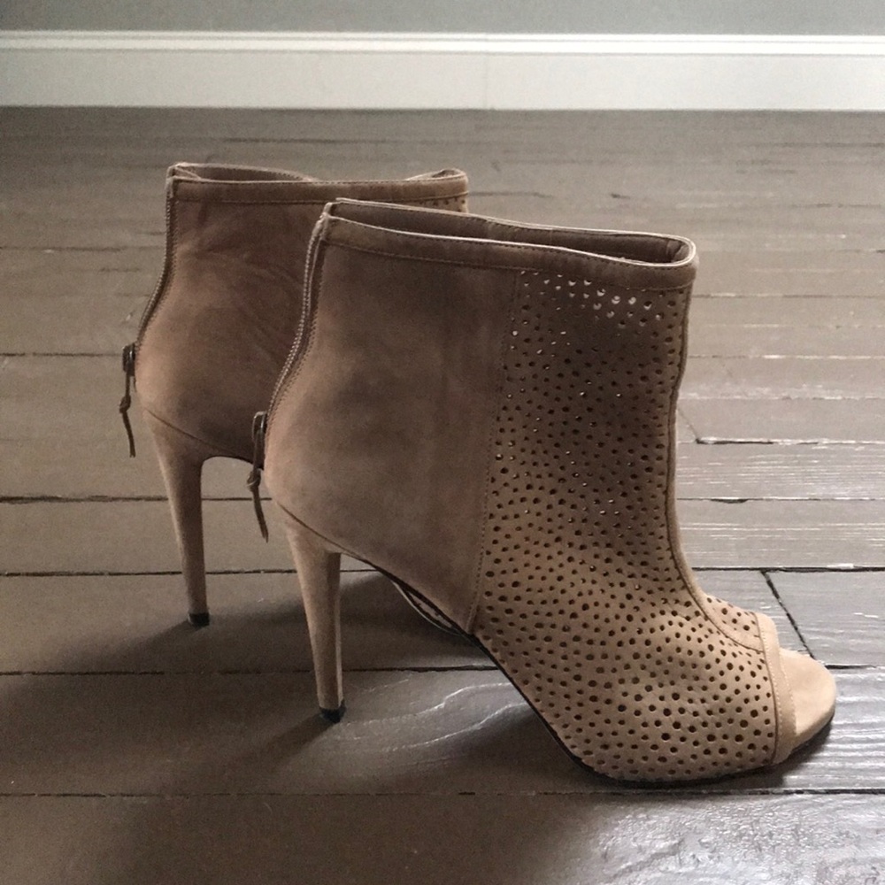 Stuart Weitzman Suede Ankle Booties - image 3